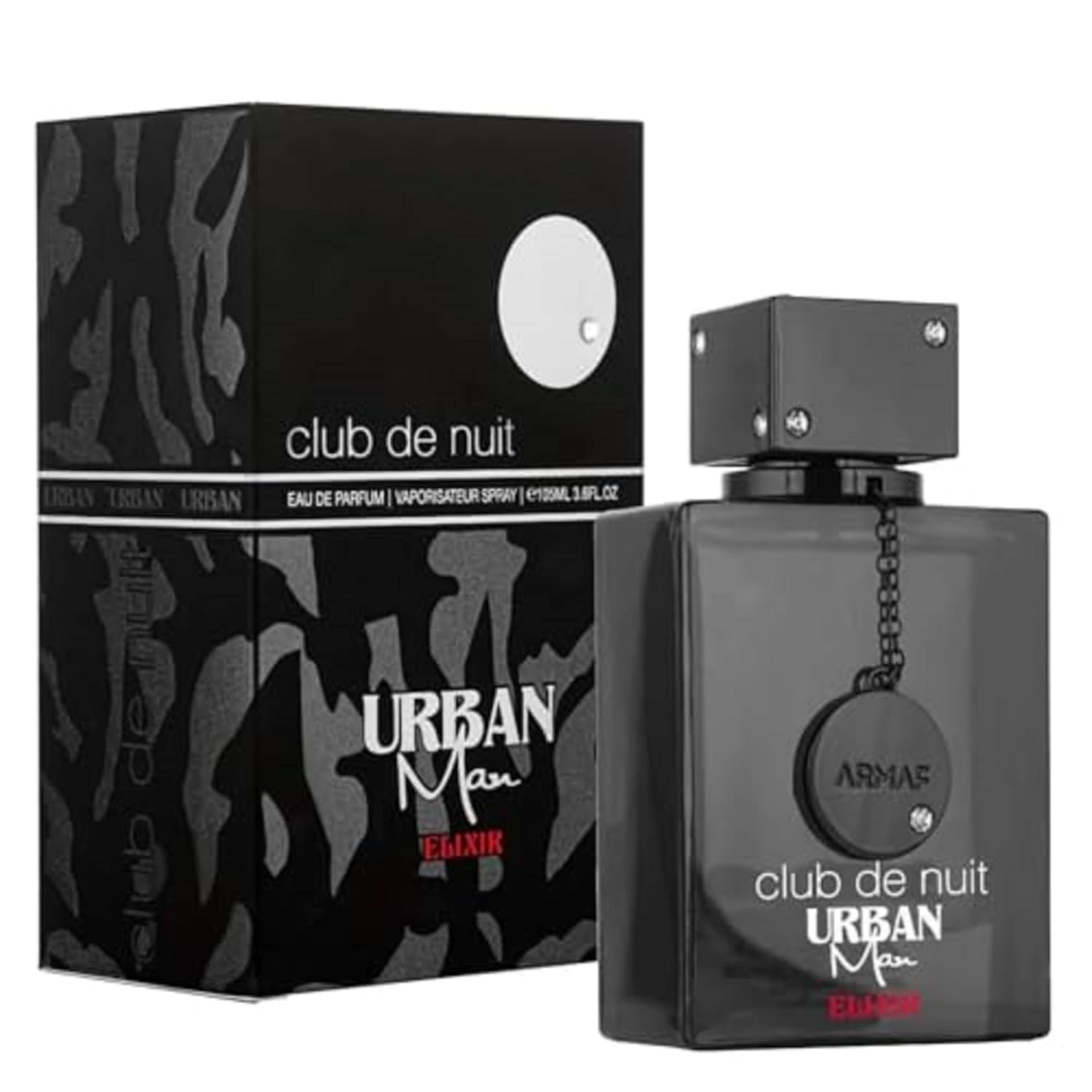 Armaf Club De Nuit Urban Man Elixir for Men Eau de Parfum Spray, 3.6 Ounce - Annabellen