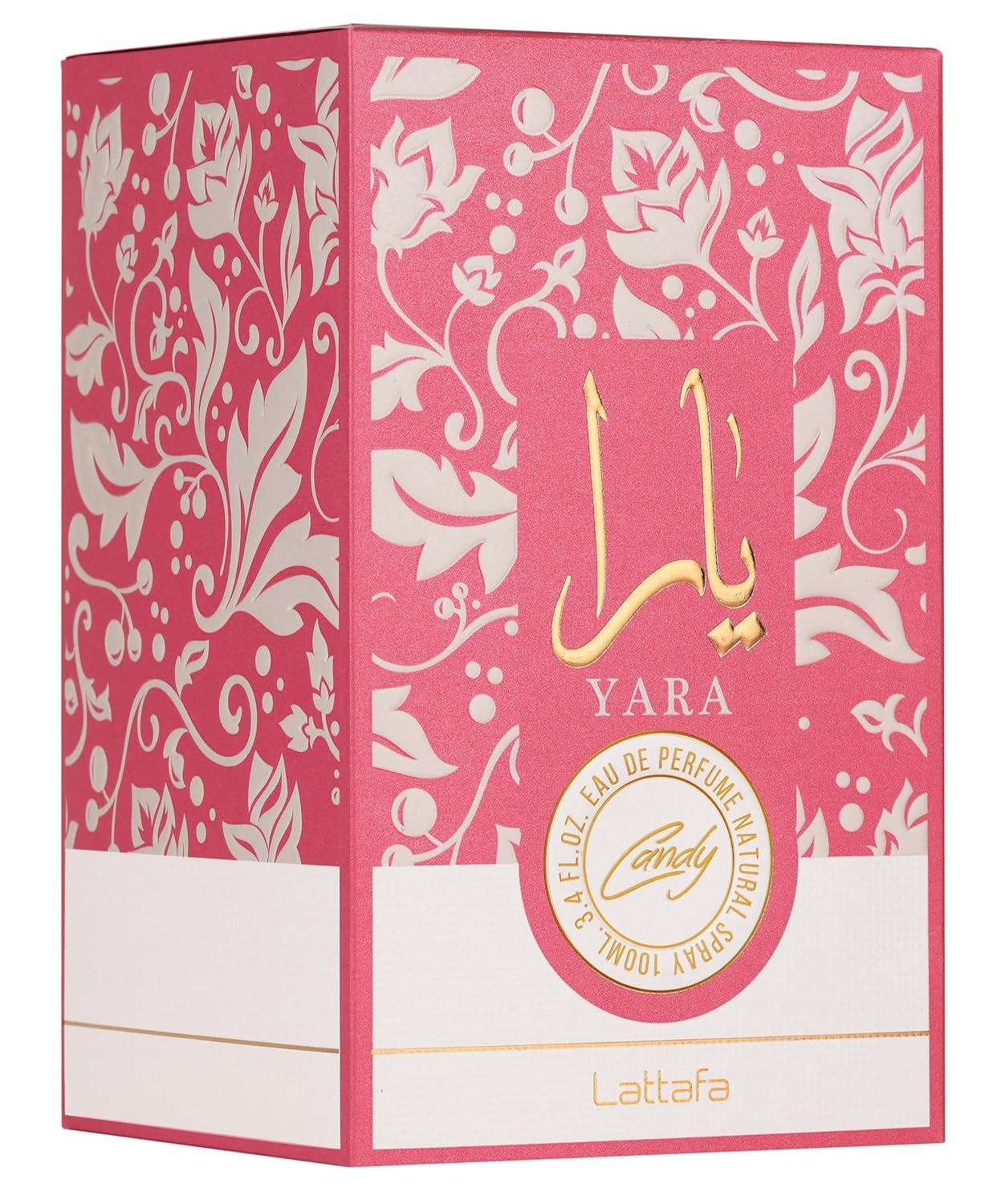 Lattafa Yara Candy - Vanilla, Fruity, Citrus, Floral - Eau de Parfum Long-Lasting Fragrance for Women, 3.40 Ounce / 100 ml - Annabellen
