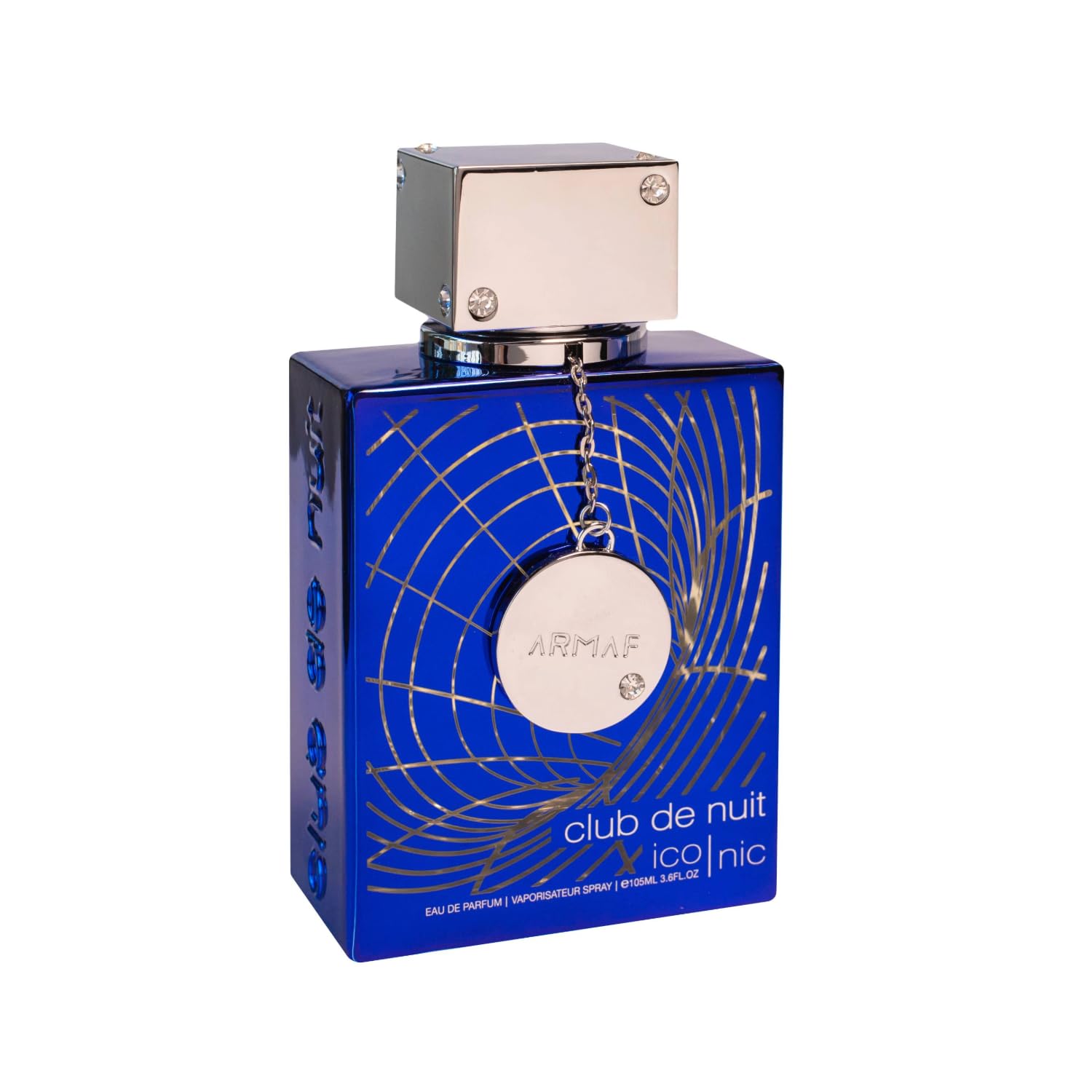 Armaf Club de Nuit Blue Iconic for Men Eau de Parfum Spray, 3.6 Ounce - Annabellen
