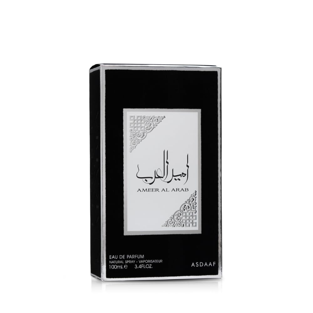 Lattafa Asdaaf Ameer Al Arab Eau de Parfum Spray for Unisex, 3.4 Ounce - Annabellen