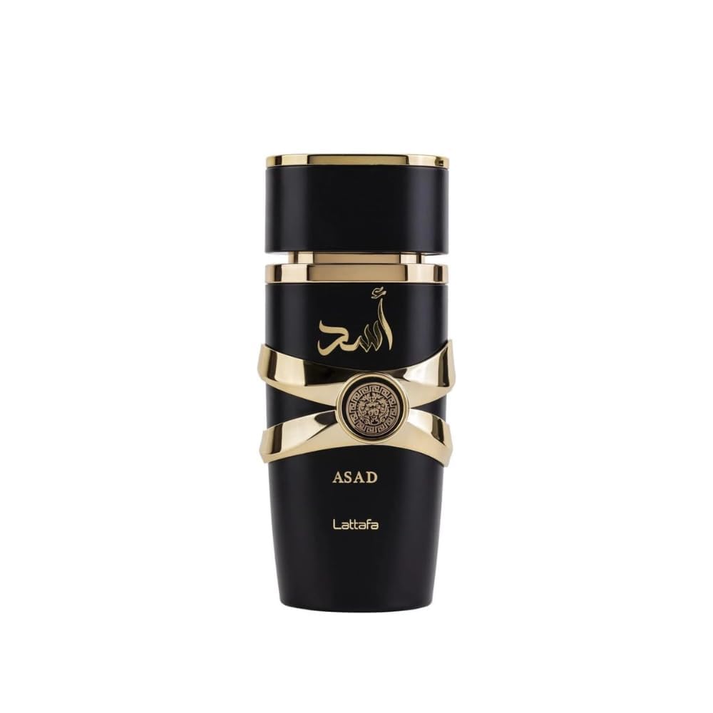 Lattafa Perfumes Asad for Unisex Eau de Parfum Spray, 3.4 Ounce - Annabellen