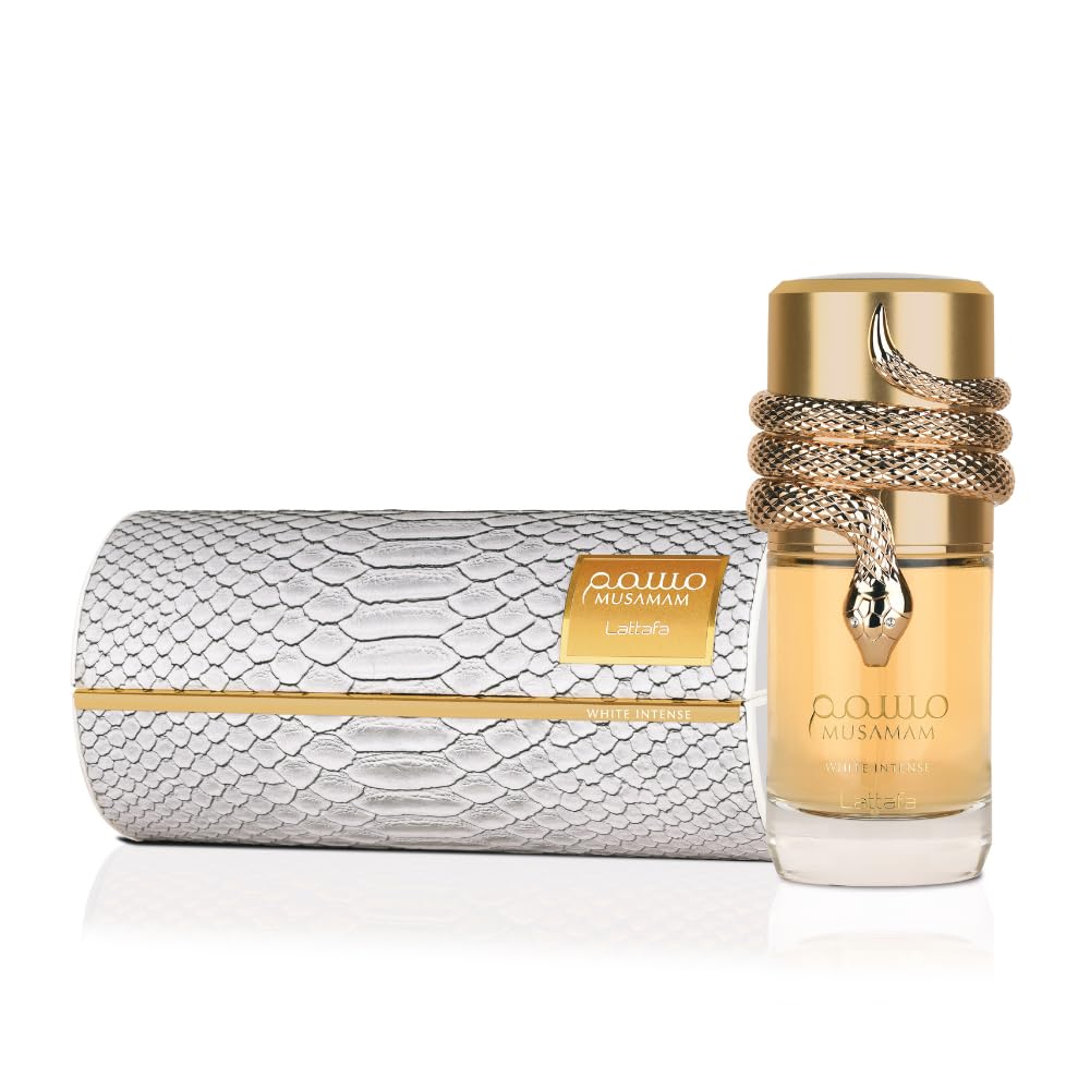 Lattafa Musamam White Intense Eau de Parfum Spray for Unisex, 3.4 Ounce - Annabellen