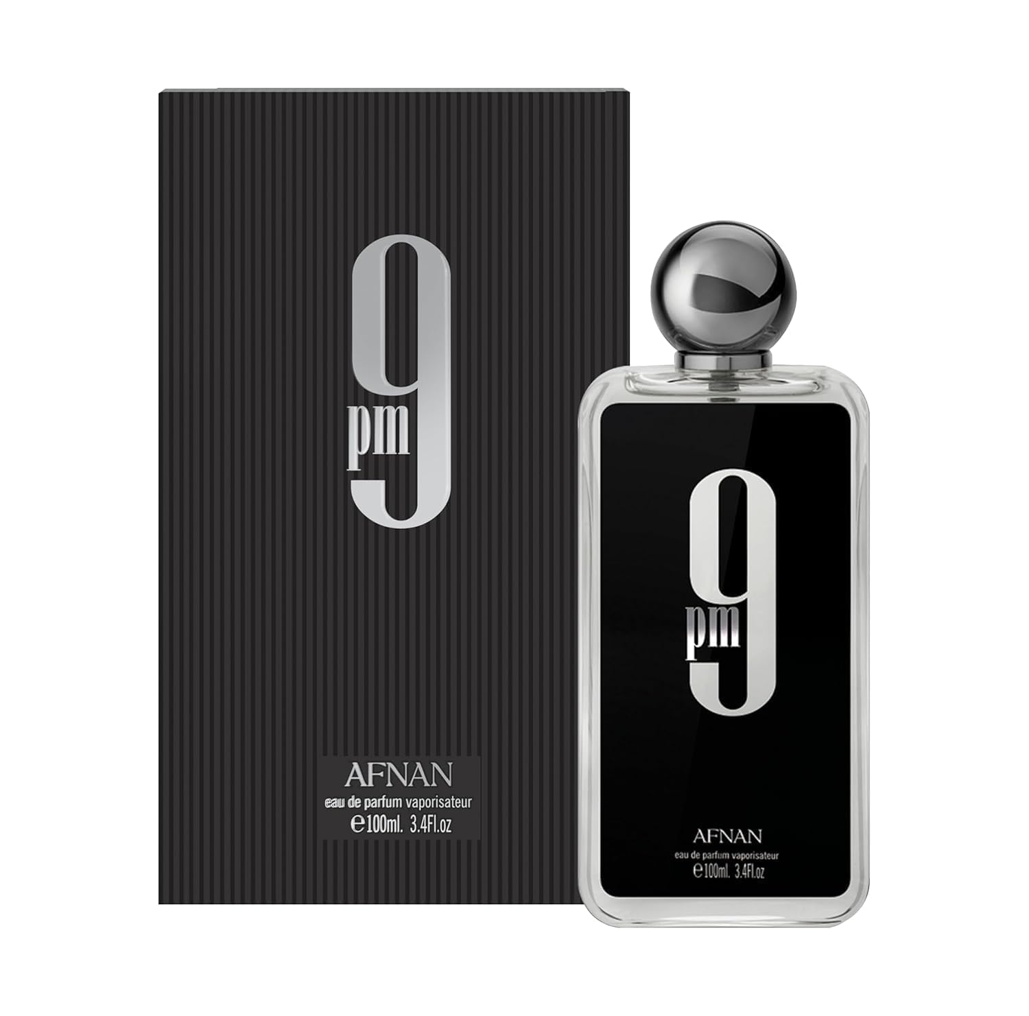 Afnan 9 Pm Eau De Parfum Spray for Men, 3.4 Ounce - Annabellen