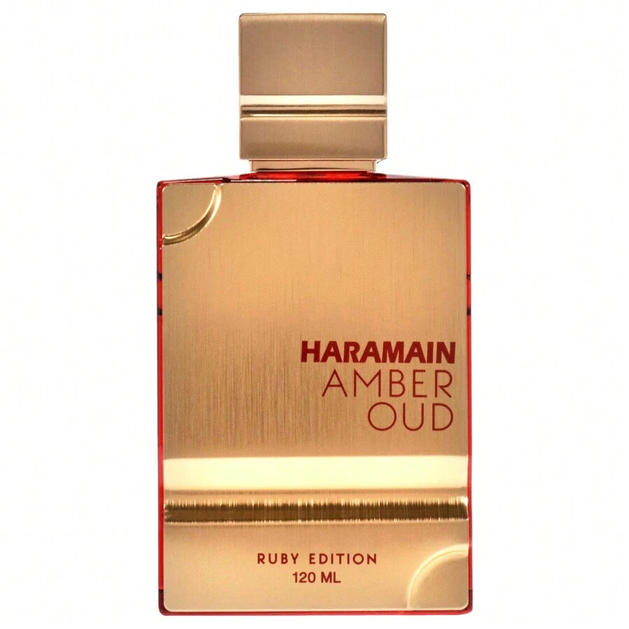 Al Haramain Amber Oud Ruby Edition Eau De Parfum Spray 60ml (2 oz) - Unisex Arabian Perfume for Women & Men, Long-Lasting Amber Fragrance with Rich, Luxurious Scent - Annabellen