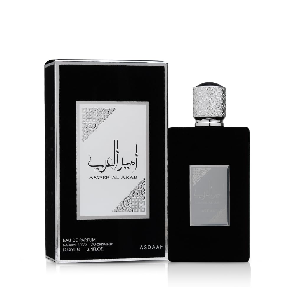Lattafa Asdaaf Ameer Al Arab Eau de Parfum Spray for Unisex, 3.4 Ounce - Annabellen