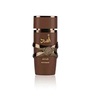 Lattafa Asad Bourbon for Unisex Eau de Parfum Spray, 3.4 Ounce / 100 ml - Annabellen