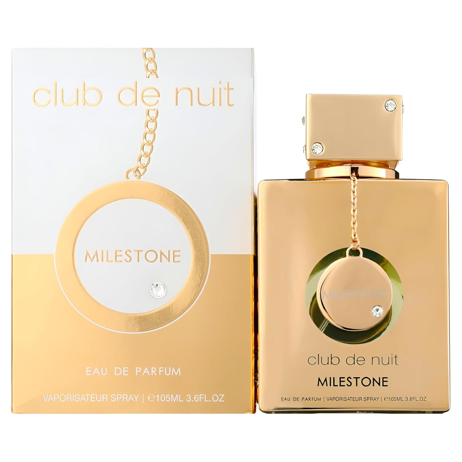 Armaf Club De Nuit Milestone for Unisex Eau de Parfum Spray, 3.6 Ounce - Annabellen