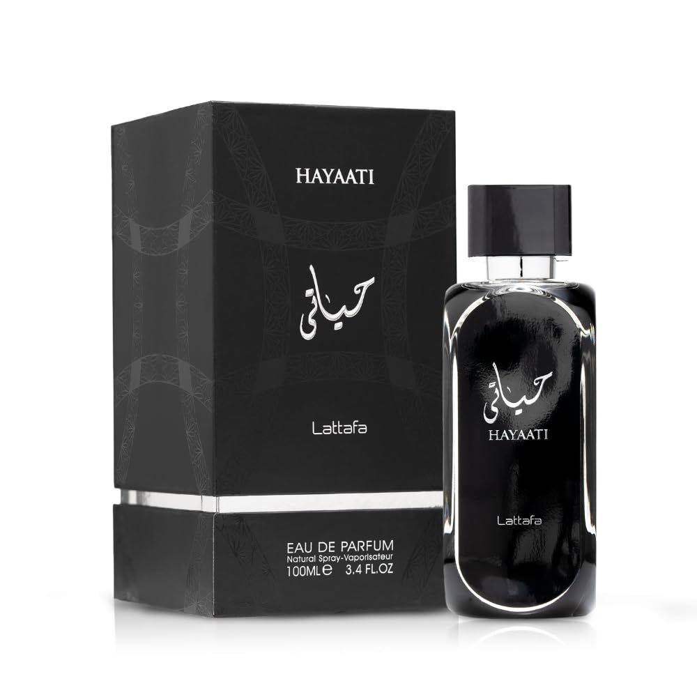Lattafa Perfumes Hayaati Eau de Parfum Spray for Men, 3.4 Ounce - Annabellen