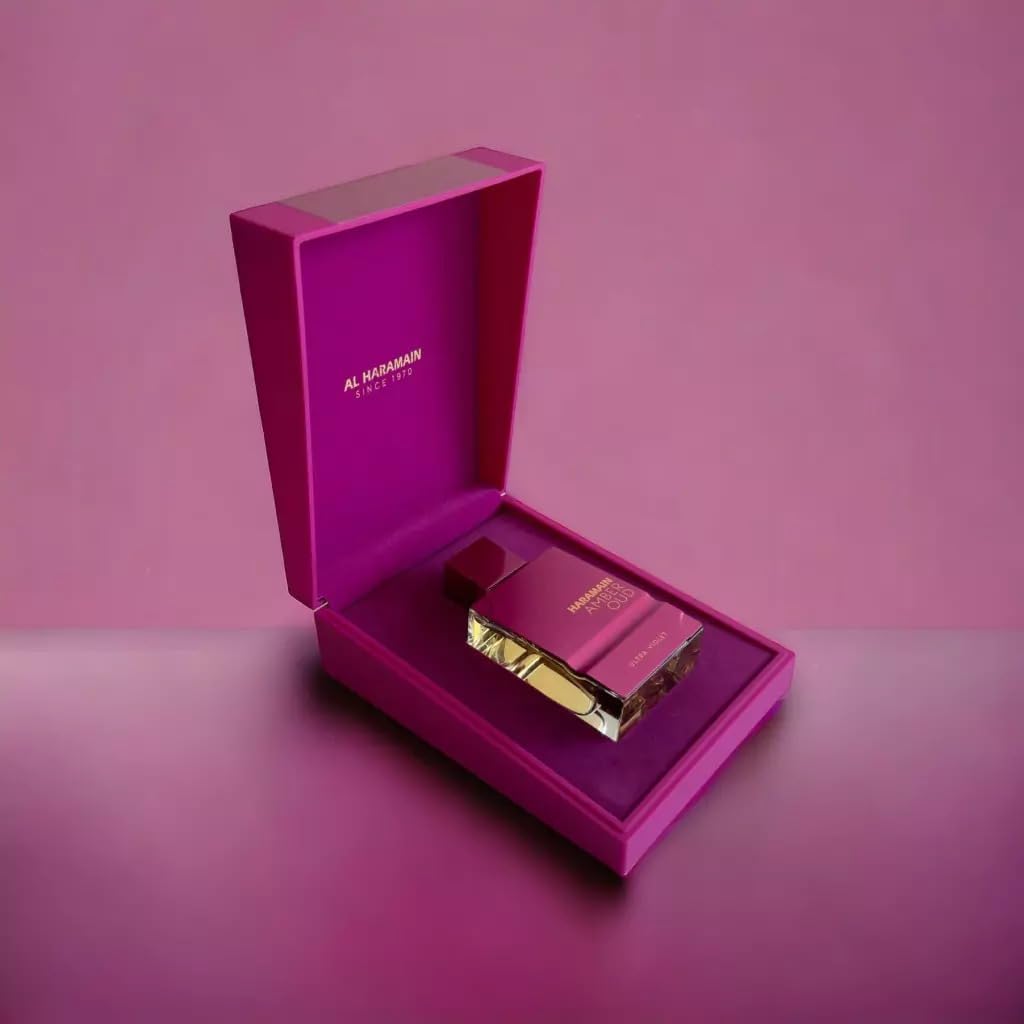 Al Haramain Amber Oud Ultra Violet - Arabian Perfume for Women - Long Lasting Fragrance - Arabic Perfume - Eau De Parfum - 2 oz EDP Spray - Annabellen