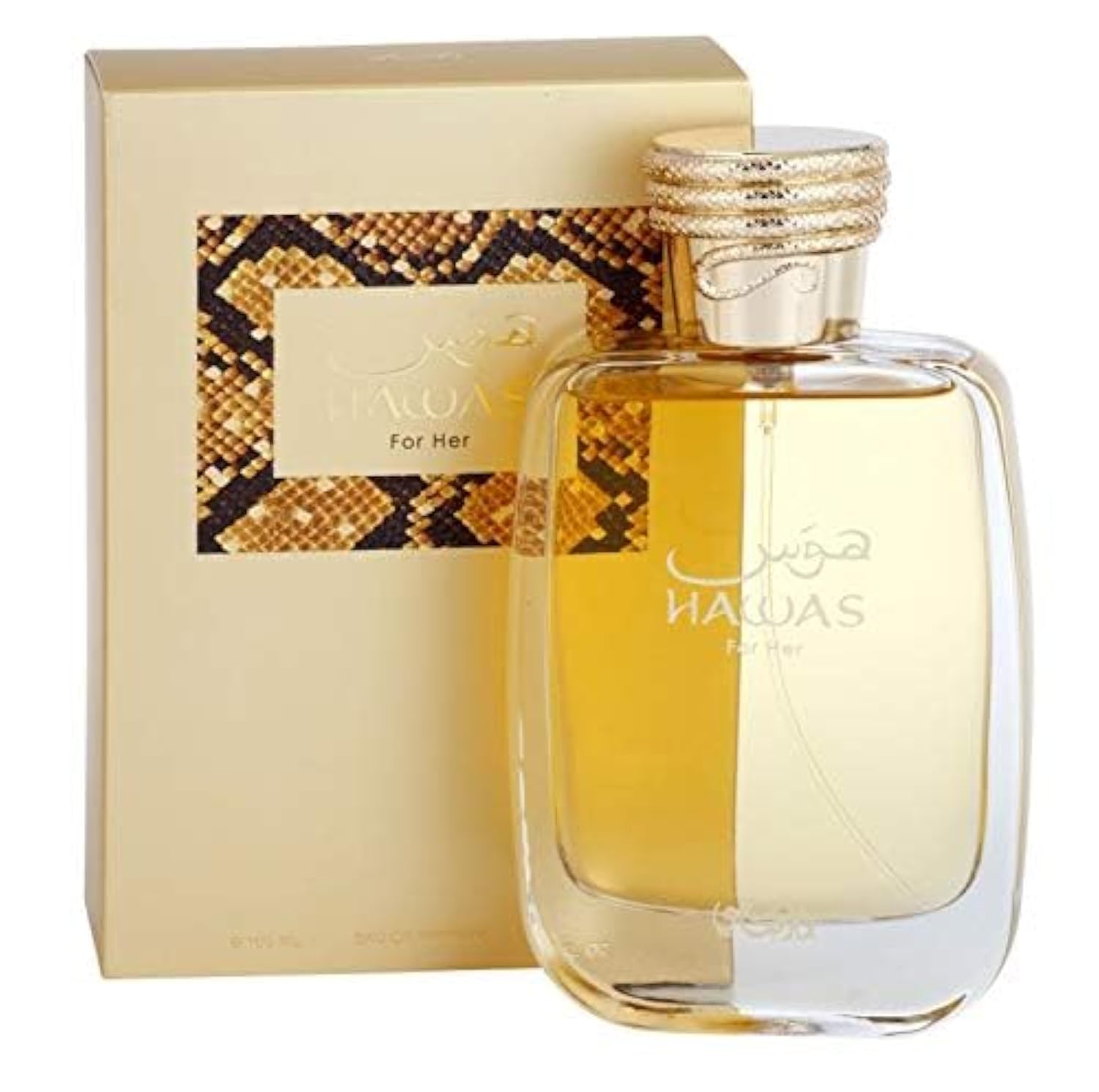 RASASI Hawas For Her - Eau de Parfum 100ML (3.4 OZ) - Premium Arabian Perfume For Women, A Signature Women Perfume Long-Lasting Fragrance For All Day Freshness, Ideal Gift For Women for any Occasion - Annabellen