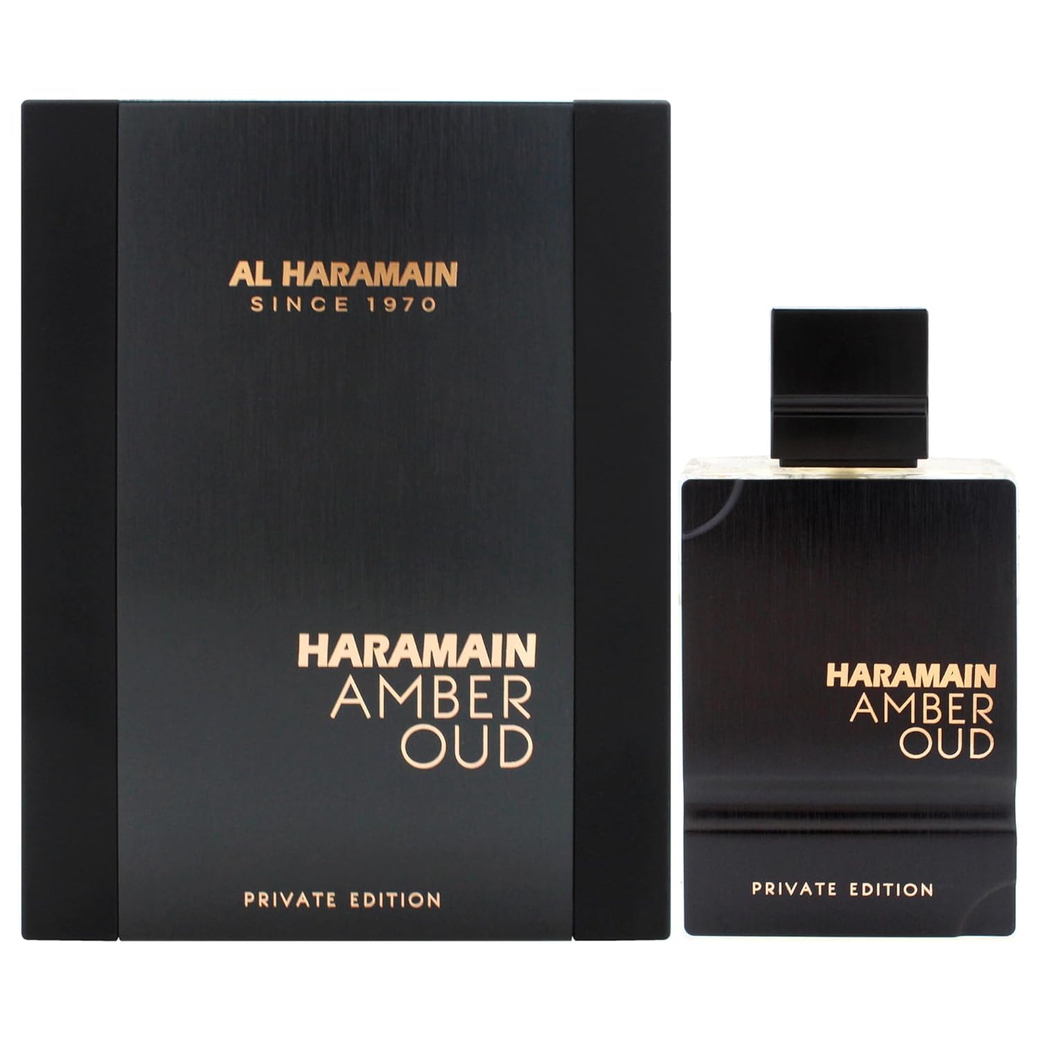 Al Haramain Amber Oud - Private Edition for Unisex - Arabian Perfume for Women and Men - Arabic Long Lasting Fragrance with Bergamot, Vanilla, Musk and Cedarwood - 2 oz EDP Spray - Annabellen