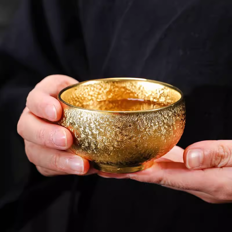 Jianzhan Master Cup – 24K Gilt High-Grade Personal Tea Cup