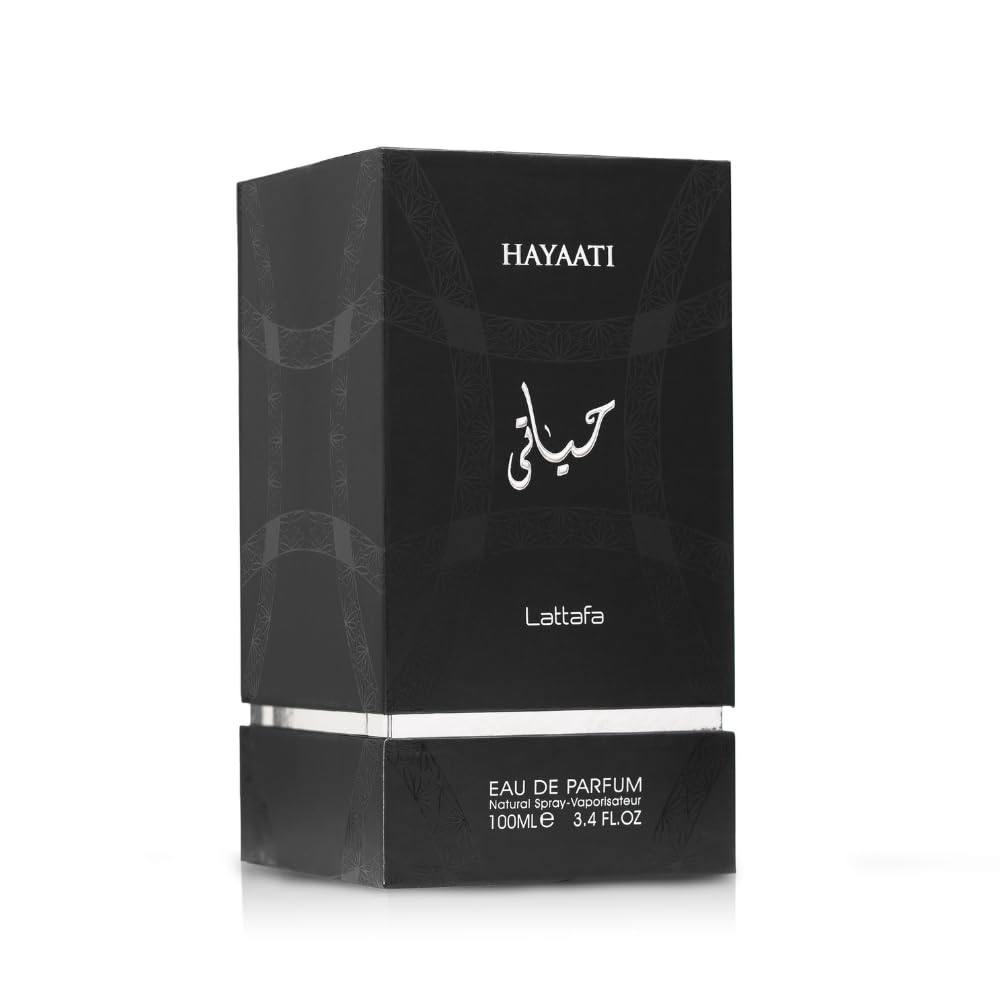 Lattafa Perfumes Hayaati Eau de Parfum Spray for Men, 3.4 Ounce - Annabellen