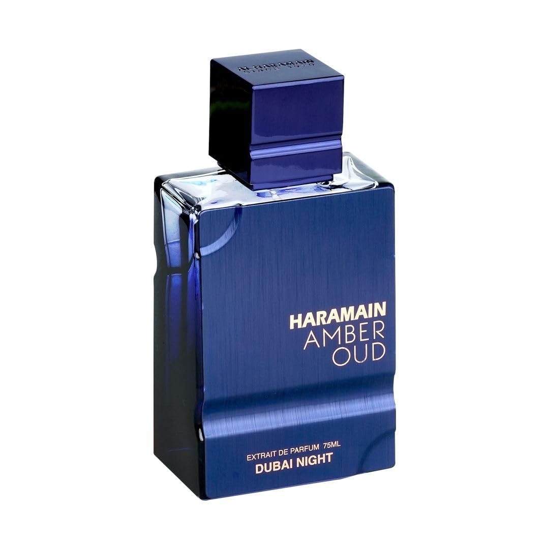 Al Haramain Amber Oud - Dubai Night - Cologne for Men and Women - Bergamot, Tonka Bean Fragrances - Long Lasting Perfume for Men and Women - 2.5 oz - Annabellen