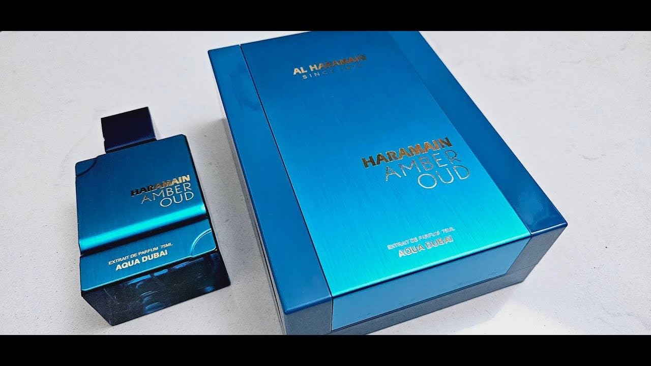 Al Haramain Amber Oud - Aqua Dubai - Cologne for Men and Women - Bergamot, Amber, Musk Fragrances - Long Lasting Perfume for Men and Women - 2.5 oz - Annabellen