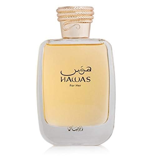 RASASI Hawas For Her - Eau de Parfum 100ML (3.4 OZ) - Premium Arabian Perfume For Women, A Signature Women Perfume Long-Lasting Fragrance For All Day Freshness, Ideal Gift For Women for any Occasion - Annabellen