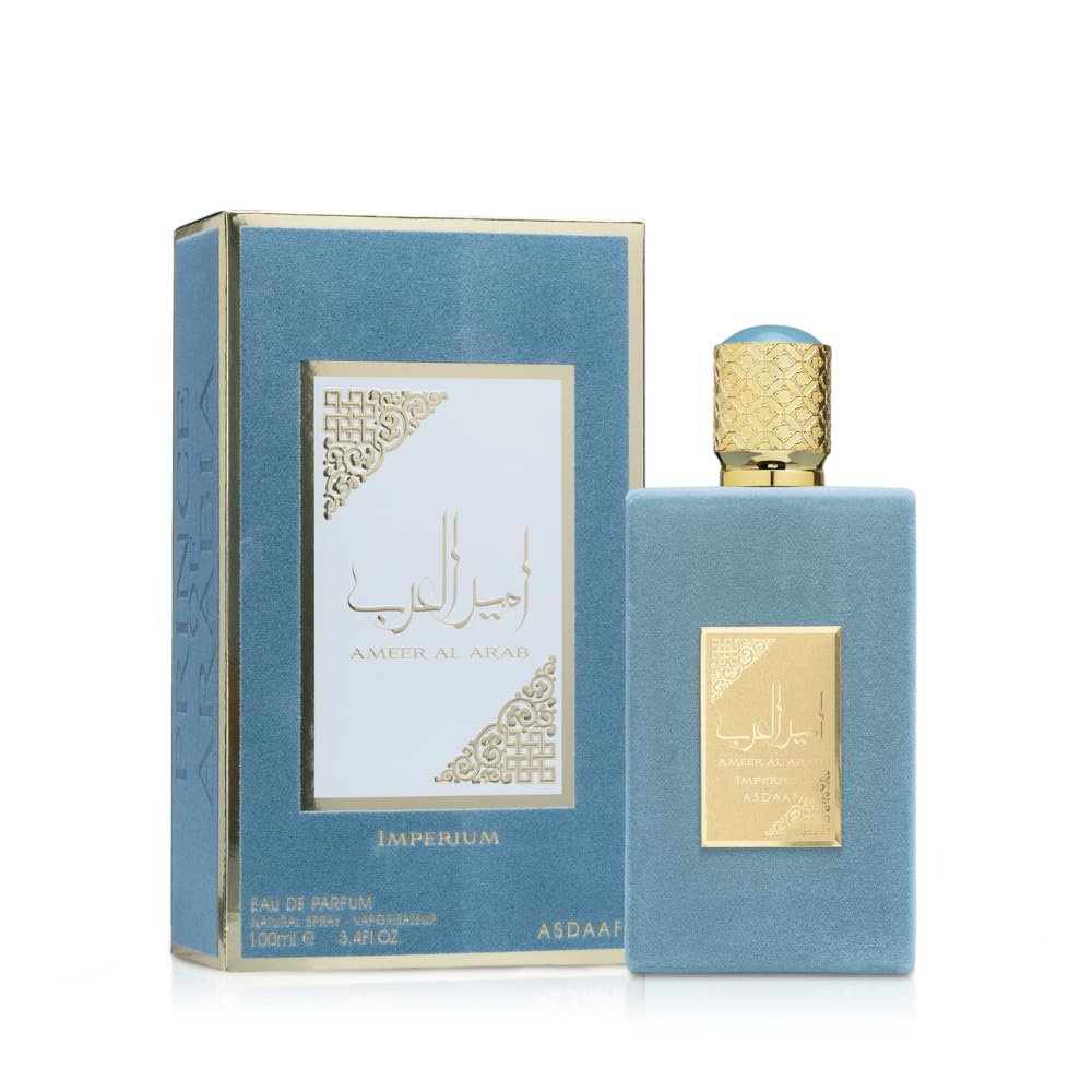 Lattafa Asdaaf Ameer Al Arab Imperium Eau de Parfum Spray for Unisex, 3.4 Ounce - Annabellen